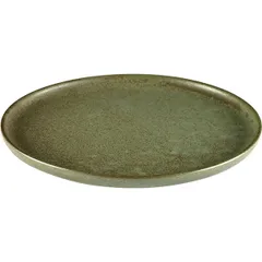 Plate “Surfis” ceramics D=210,H=15mm green.