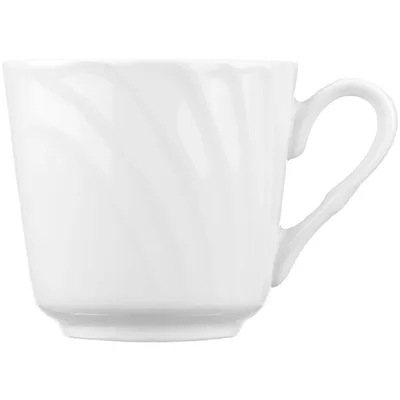 Чашка чайная «Голубка» фарфор 200мл белый