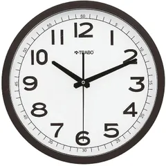 Wall clock plastic D=30.5cm