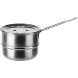 Пароварка с крышкой сталь нерж. ,L=15,3см