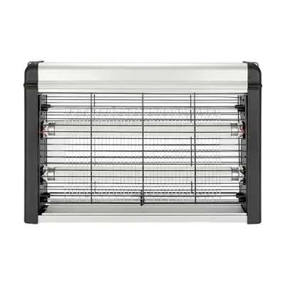 Лампа инсектицидная CP-LIN80 сталь ,H=260,L=415,B=60мм 20вт серебрист.,черный