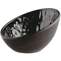 Salad bowl plastic ,H=65,L=105,B=100mm black