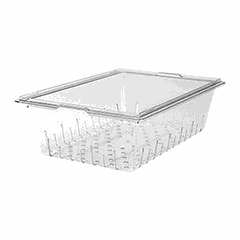 Container for products  polycarbonate , H=20, L=66, B=46 cm  transparent.