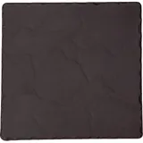 Блюдо для подачи «Базальт» керамика ,L=20,B=20см черный,матовый