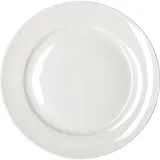 Тарелка «Кунстверк» мелкая фарфор D=255,H=25мм белый
