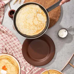 Тарелка «Шоколад» мелкая фарфор D=26,H=2см тем.корич., изображение 4