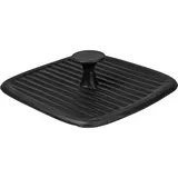 Пресс для гриля «Эмбер Каст Мэтт» с матовым покрытием чугун ,L=23,B=23см черный