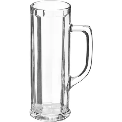 Кружка для пива «Данубио опт» стекло 0,5л D=73,H=213мм прозр., Объем по данным поставщика (мл): 500, изображение 2