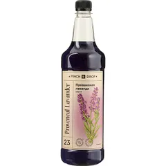 Сироп «Прованская Лаванда» Pinch&Drop пластик 1л D=81,H=301мм черный