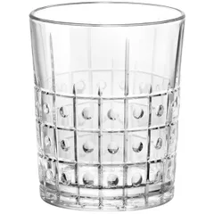 Old fashion "Este" glass 390ml D=89,H=107mm clear.