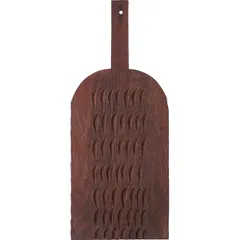 Доска для подачи «Кольцо» темный дуб ,H=3,L=48/34,B=20см