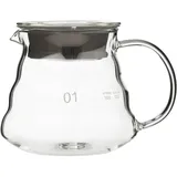 Чайник стекло 360мл D=8/11,H=10,L=13см прозр.,серый