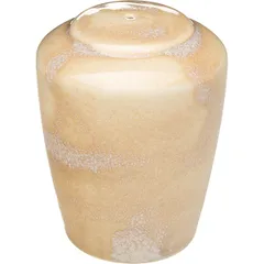 Salt shaker “Revolution Sandstone”  porcelain  D=60/40, H=75mm  beige.