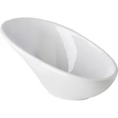 Salad bowl for compliment plastic 40ml ,H=55,L=115,B=60mm white