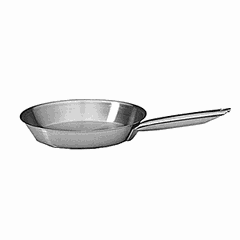 Frying pan stainless steel D=32,H=5cm