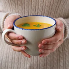 Чашка чайная «Блю Дэппл» фарфор 455мл D=120/43,H=85мм белый,синий, изображение 4