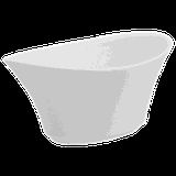 Соусник «Александрия» фарфор 180мл ,H=6,L=13,B=7см белый
