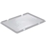 Крышка для ящика для продуктов ЕС 4322.2/grey (от -18 до +50°C) полиэтилен ,H=27,L=400,B=300мм серый