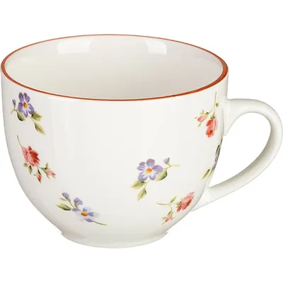 Набор посуды «Поэма Камарг» чайная пара (чашка + блюдце)[4шт] фарфор 260мл D=9/15,H=7см белый,розов., изображение 10