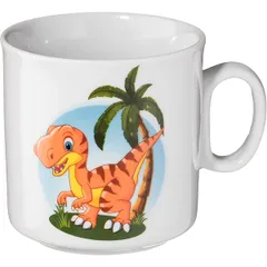 Mug “Dinosaurs” porcelain 200ml white