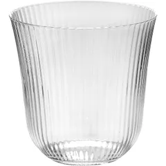 Old fashion "Inku" glass 250ml D=8,H=8cm clear.