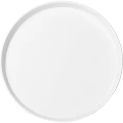 Блюдо «Кунстверк» круглое с бортом фарфор D=225,H=17мм белый