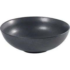 Salad bowl “Pure” ceramics 3.25l D=28,H=10cm black