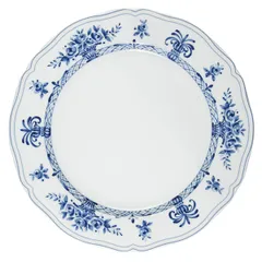 Тарелка «Нео Антирос» подстановочная фарфор D=26,5см белый,голуб.