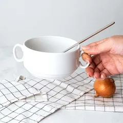 Чашка бульонная фарфор 470мл D=117,H=64мм, изображение 4