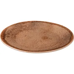 Тарелка «Маррон Реативо» фарфор D=24,H=2см коричнев.,бежев., изображение 2