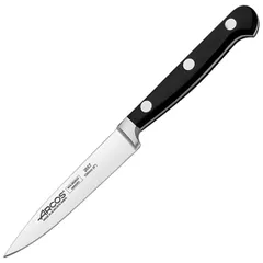 Нож для чистки овощей и фруктов «Класика» сталь нерж.,полиоксиметилен ,L=206/100,B=19мм черный,метал