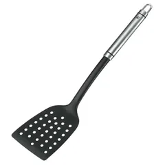 Лопатка кухонная «Триунфо» сталь нерж.,нейлон ,L=36см черный,металлич.
