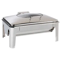 Induction food warmer GN 1/1 stainless steel 9l ,H=30,L=60,B=42cm metal.