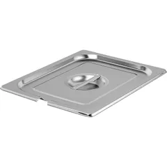 Крышка для гастроемкости GN 1/2 с вырезом для ложки сталь нерж. ,H=3,L=32,B=27см металлич.