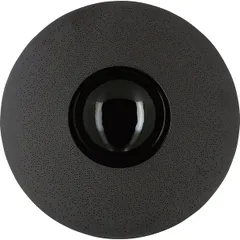 Тарелка «Солид» с широким краем керамика D=30,3см серый,черный