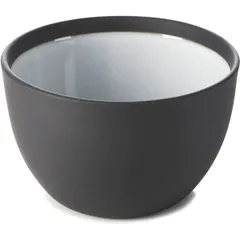 Salad bowl porcelain 300ml D=10,H=7cm black,white