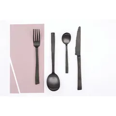 Нож столовый «Маартен Баас» сталь нерж. ,L=22,1см черный, изображение 2