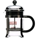 Френч-пресс «Шамбо» стекло,сталь нерж. 0,5л D=98,H=188,L=170,B=115мм хромовый,прозр.