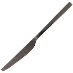 Table knife “Linea Q”  stainless steel , L=23.9 cm  black