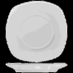 Блюдце «Проотель» квадратное фарфор ,L=14,B=14см белый