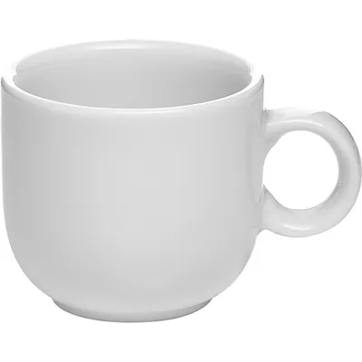 Чашка кофейная «Нами» фарфор 100мл D=56,H=52мм белый, изображение 2