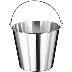 Bucket with divisions  stainless steel  8 l  D=28.5, H=22.5 cm  metal.