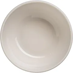 Салатник «Рисепшн» стекло 300мл D=120,H=45мм слон.кость,серый, изображение 2