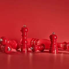 Мельница для соли «Париж Ю Селект» бук D=57,H=180мм красный, изображение 4