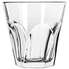 Old fashion “Gibraltar Twist” glass 350ml D=10,H=10cm clear.