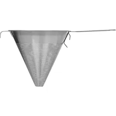 Дуршлаг сталь нерж. D=23,H=22,L=43/43см металлич., изображение 2