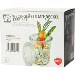 Стакан для подачи с крышкой набор[12шт] стекло 160мл D=6,H=8см, изображение 2