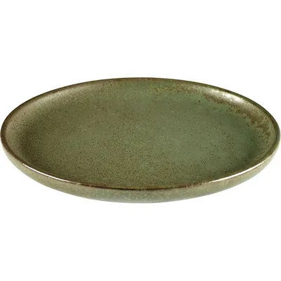 Тарелка «Серфис» керамика D=160,H=15мм зелен., изображение 2