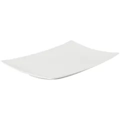 Блюдо сервировочное «Кассиопея» фарфор ,L=20,5,B=12,5см белый