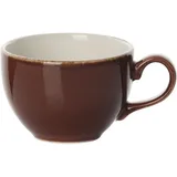 Чашка чайная «Террамеса Мокка» фарфор 228мл D=90/44,H=60мм тем.корич.